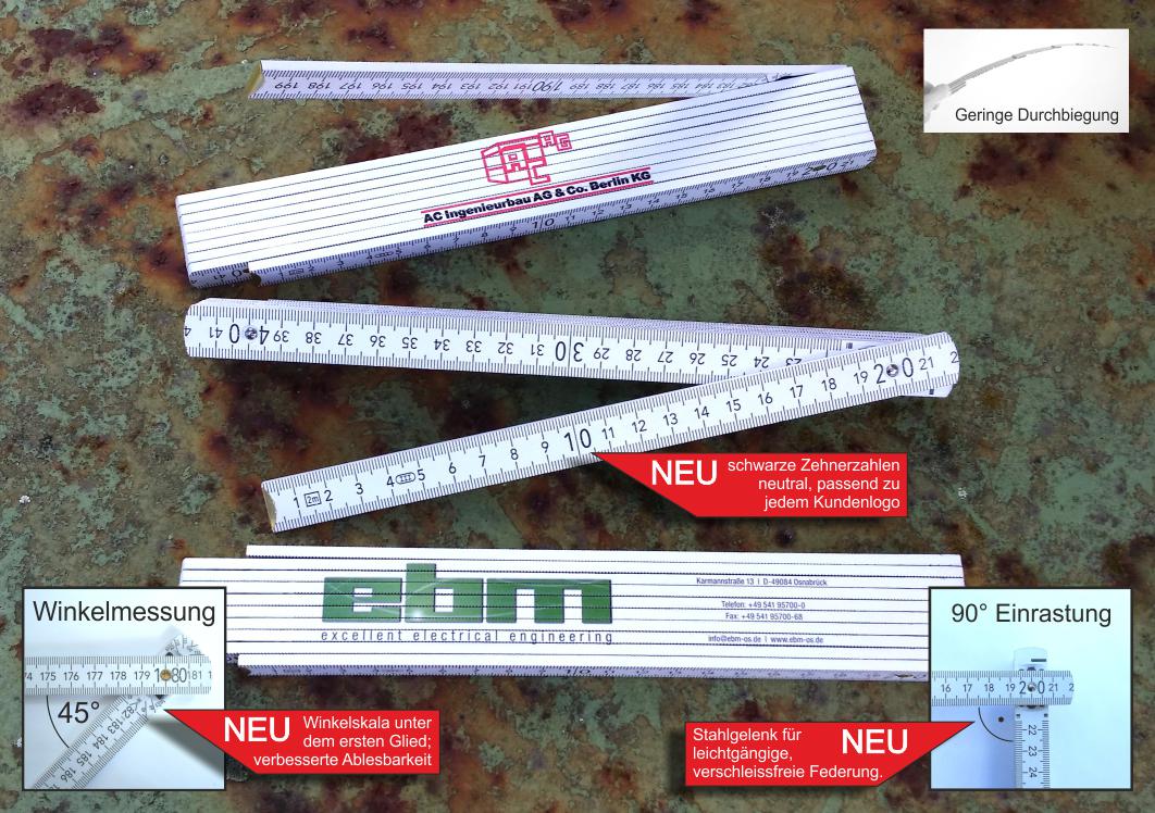 Holz-Gliedermaßstab G8 – Bild 2